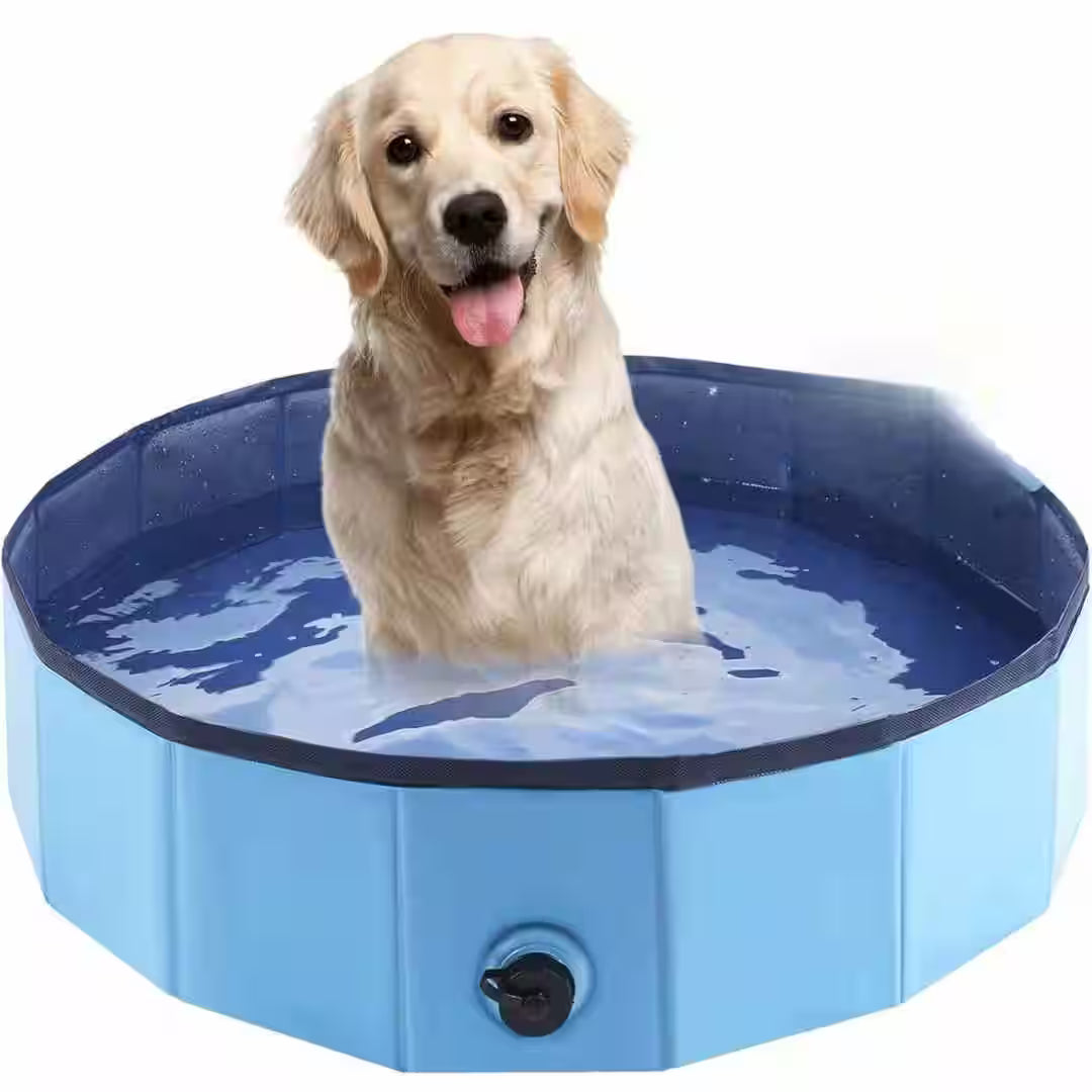 Piscina Plegable para Mascotas y Niños 80×20 cm - Un espacio fresco y entretenido para los días más calurosos
