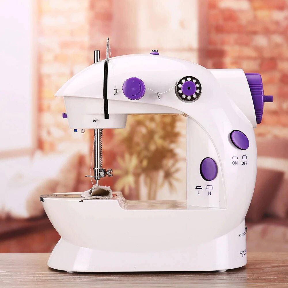 CreaFácil™ – Mini Máquina de Costura Creativa – Empieza a coser desde casa sin experiencia ni máquinas caras