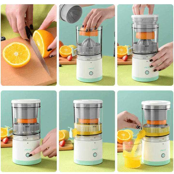 JuiceGo™ – Olvídate de los exprimidores manuales