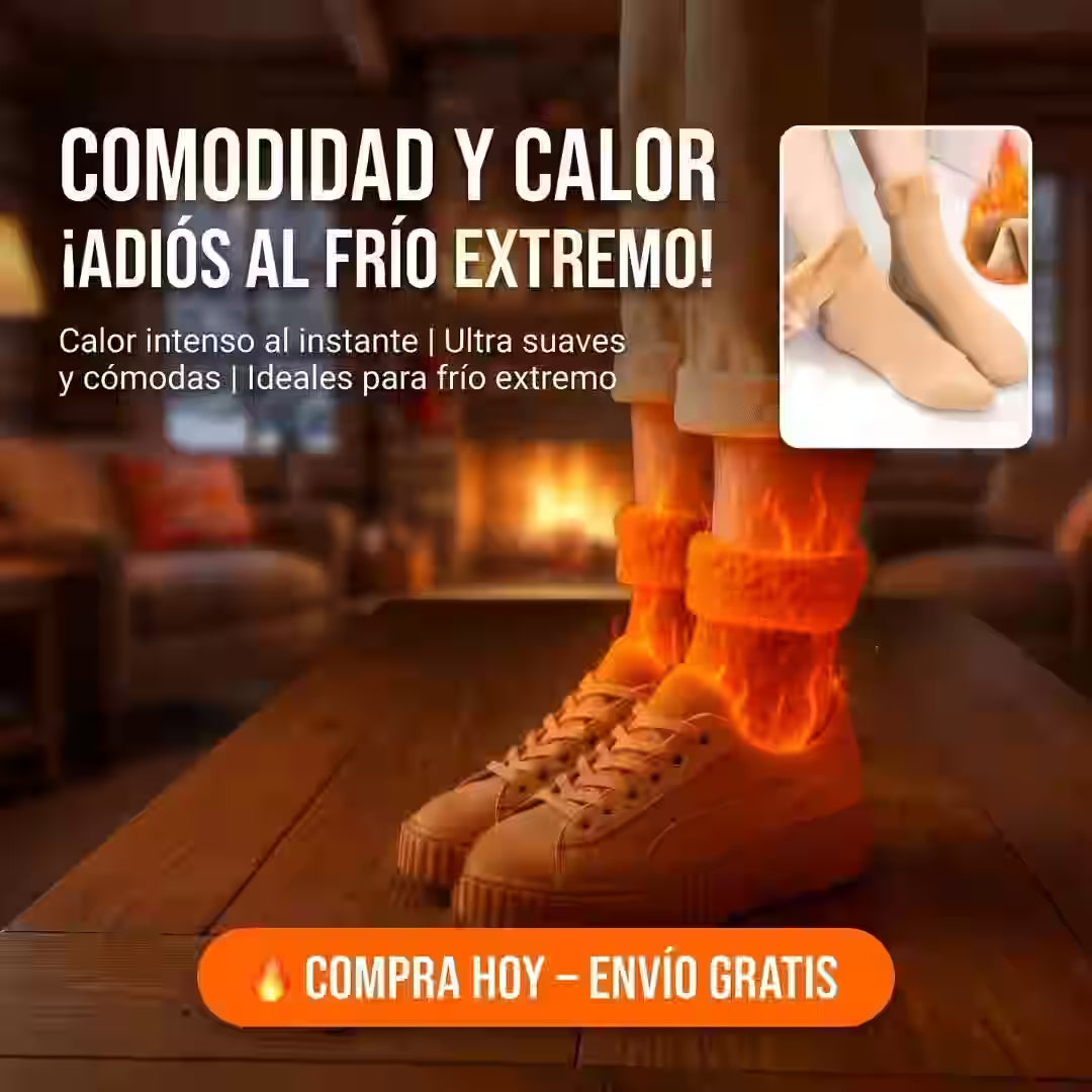 Calcetines Térmicos de Invierno (Pack 12un) - Olvídate de los pies fríos