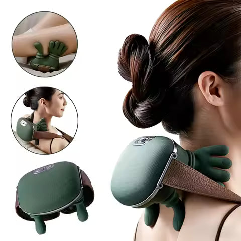 Masajeador corporal tipo manos – Relaja nudos musculares y zonas tensas después de un día largo de trabajo o mala postura.