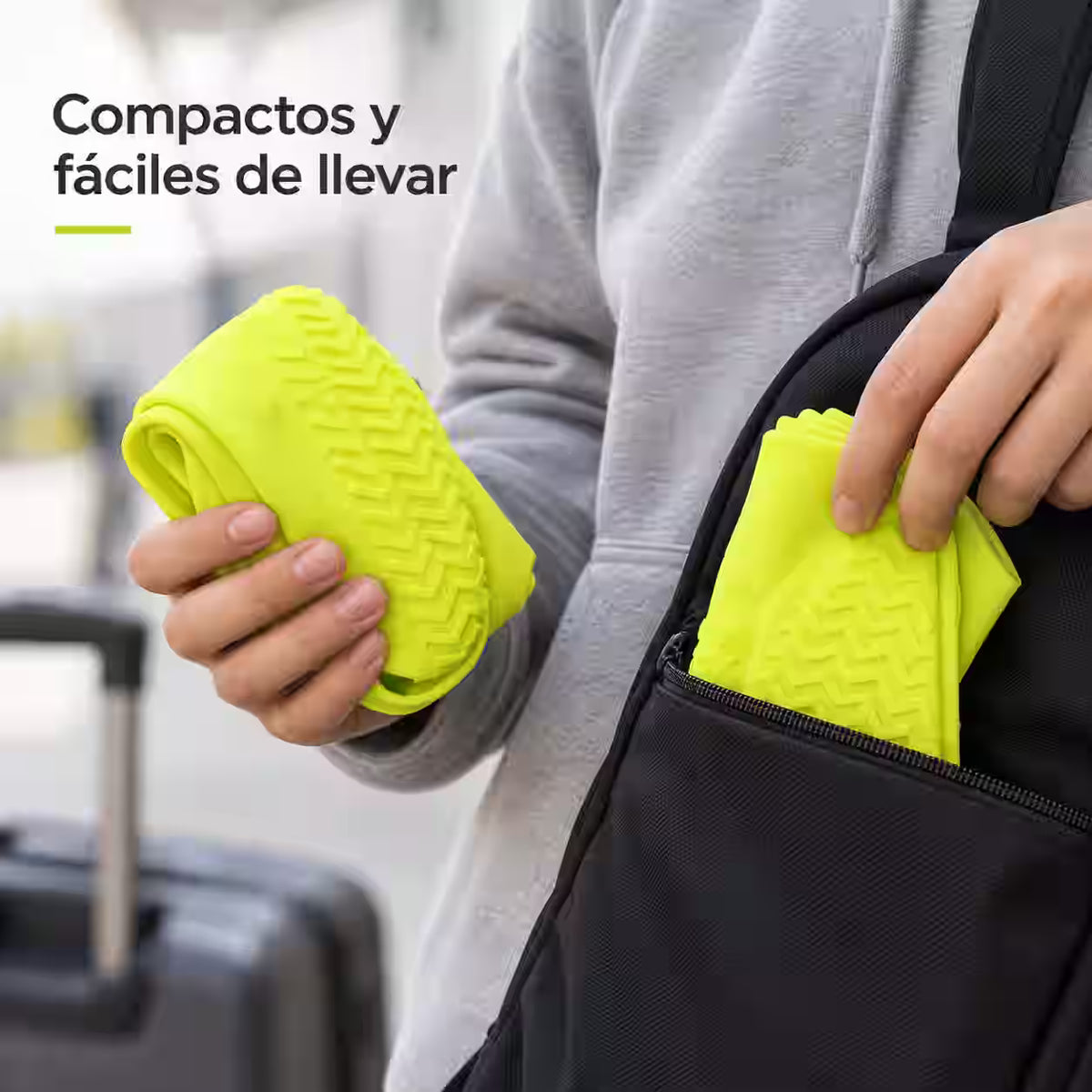 2x1 Cubre Zapatos Impermeables Reutilizables - Protegen del agua, barro y suciedad