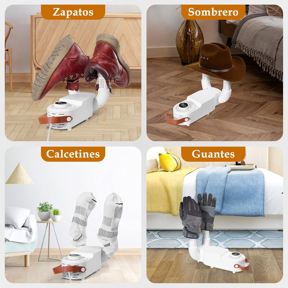 Secador de Zapatillas – Elimina la humedad y el mal olor en solo minutos