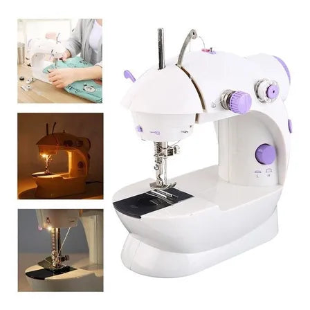 CreaFácil™ – Mini Máquina de Costura Creativa – Empieza a coser desde casa sin experiencia ni máquinas caras