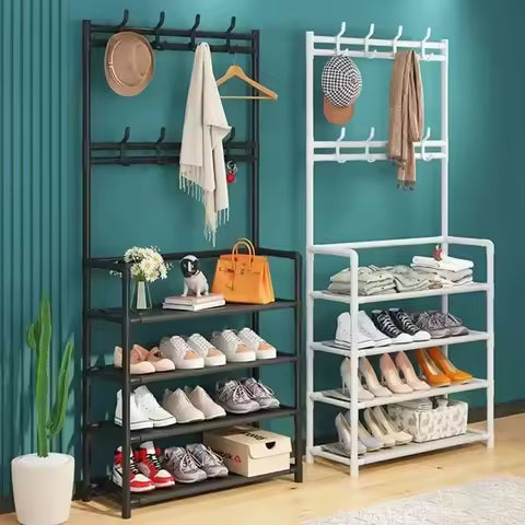 OrganizaMax™ – Perchero Zapatero -  Organiza, decora y mantiene tu espacio funcional en segundos