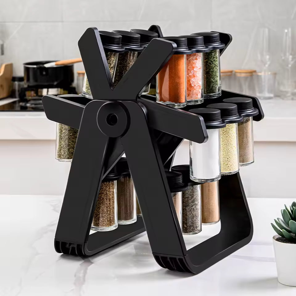 Organizador de especias giratorio - Mantén tu cocina ordena, con estilo y funcional