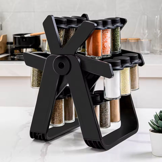 Organizador de especias giratorio - Mantén tu cocina ordena, con estilo y funcional