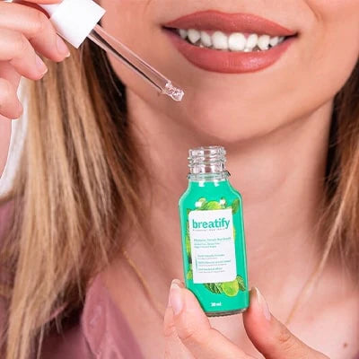 Breatify™ - Suero Bucal Avanzado para un aliento fresco que acompaña todo el día