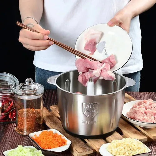 Picadora procesadora de alimentos - Prepara cualquier receta en minutos