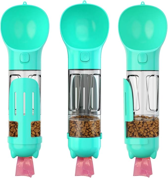 PetGo™ - Botella Multifuncional, Lleva todo lo que necesita tu mascota en un solo accesorio